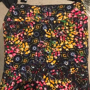 NWT Lularoe Cassie Xl watercolor floral